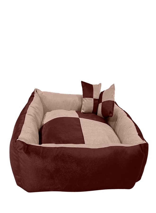 DRILLY Washable Reversible softDog Bed for Small | Medium | Large | Extra Large | XXL | 3XL | 4XL Size Dogs | Cats | Puppy | pet | Rabbit |Cushion Pillow (M) - Image 5